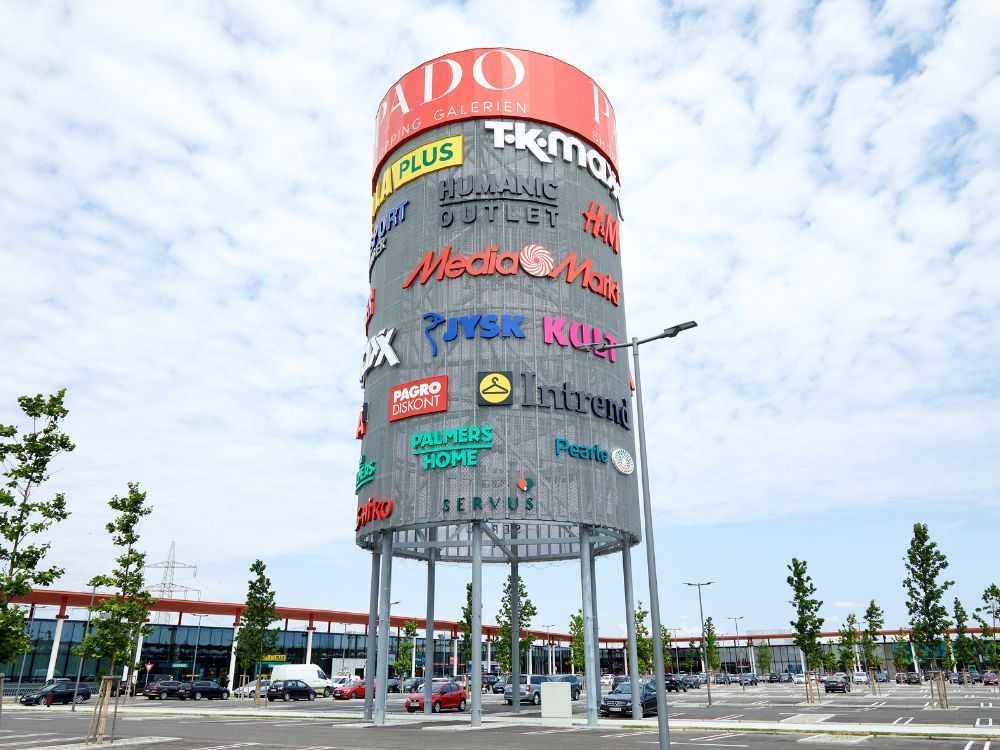 Reklamni stup, Parndorf