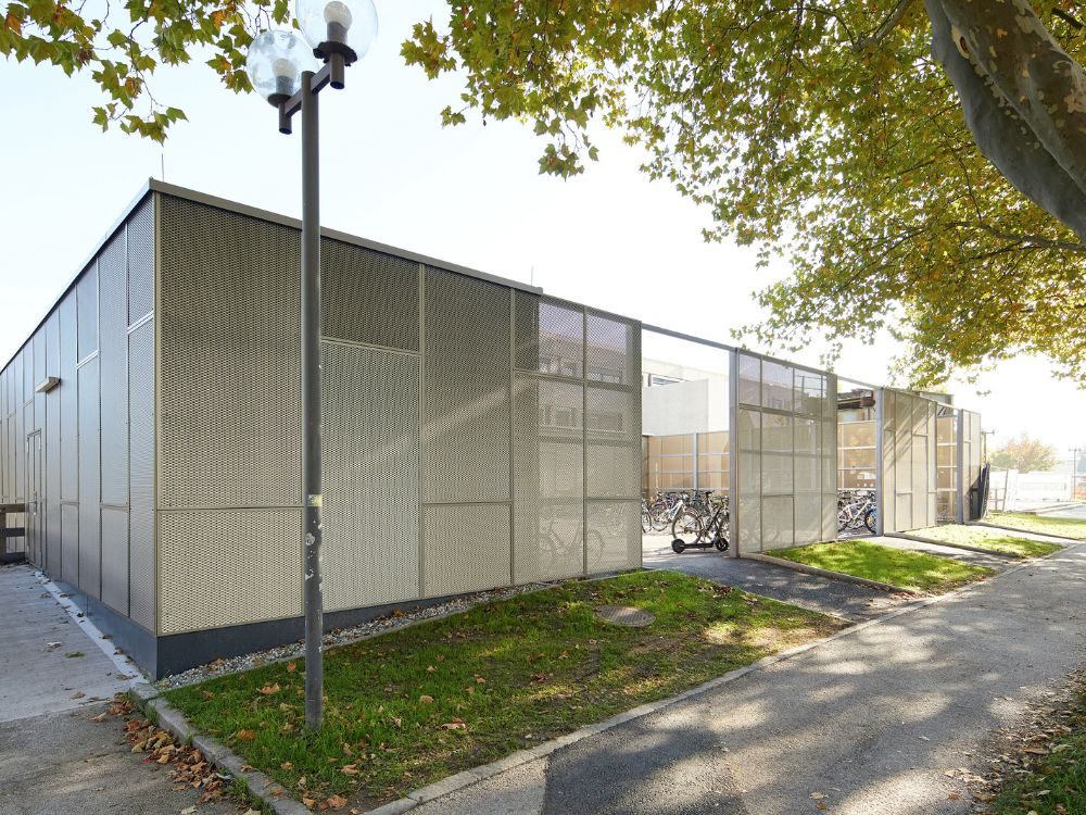 ProMetall Referenz: Fahrradparkraum HTL, Villach