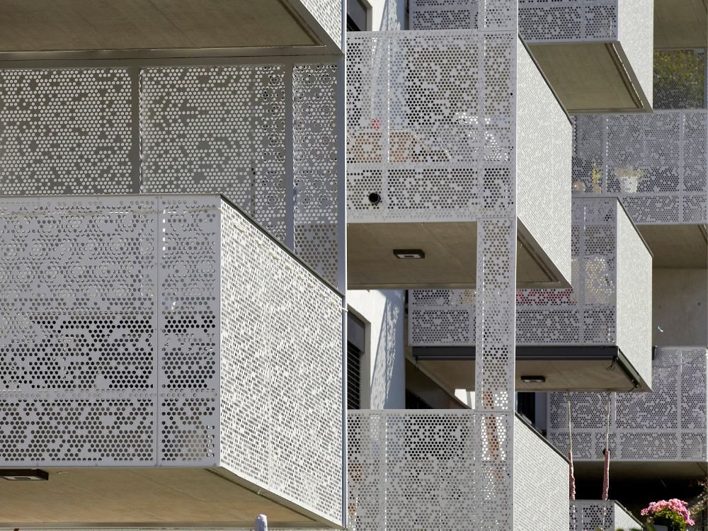 ProMetall Referenz für trendiges Balkondesign - WHA Minkusfeld, Schwaz